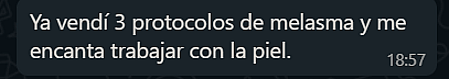 Testimonio de alumna sobre calidad del curso