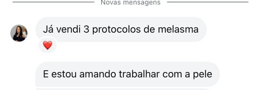 Depoimento de aluna sobre investimento